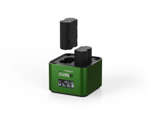 Hahnel PROCUBE 2 dupla t&ouml;ltő (Fuji) (1000 576.0)